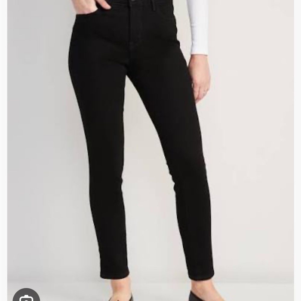 Old Navy Women's Black Skinny Jeans